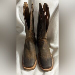 Double H Brown Western Boots